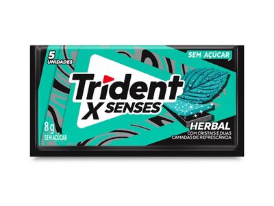 Trident Fresh Herbal Xsenses 5X8G