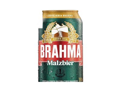 Cerveja Brahma Malzebier L 350ml