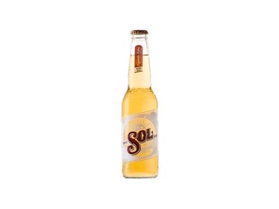 Cerveja Sol Premium Beer Garrafa Descartavel 330ml