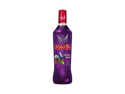 Vodka Askov Frutas Roxas Garrafa 900ml