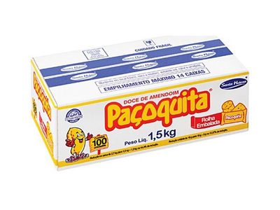 Doce Pacoquita Santa Helena Rolha 15g
