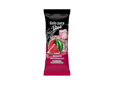 Gelo Saborizado Sabor Melancia 180g 200ml